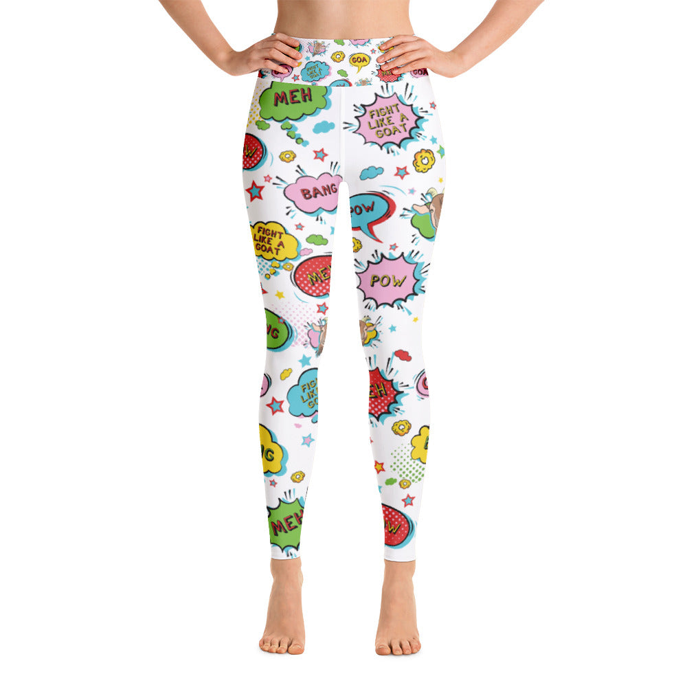 Comic Printed Women's Leggings BANG!