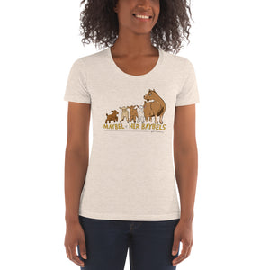 Maybel Alternate - American Apparel Women's Tri-Blend Crew Neck T-shirt