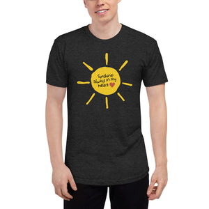 Sunny Sunshine Unisex Tri-Blend Track Shirt