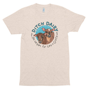 Ditch Dairy - American Apparel Unisex Tri-Blend Track Shirt