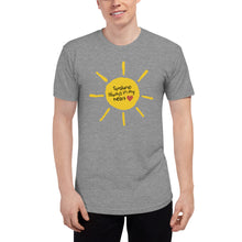 Sunny Sunshine Unisex Tri-Blend Track Shirt
