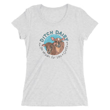 Ditch dairy - Bella + Canvas Ladies' Tri-blend short sleeve t-shirt